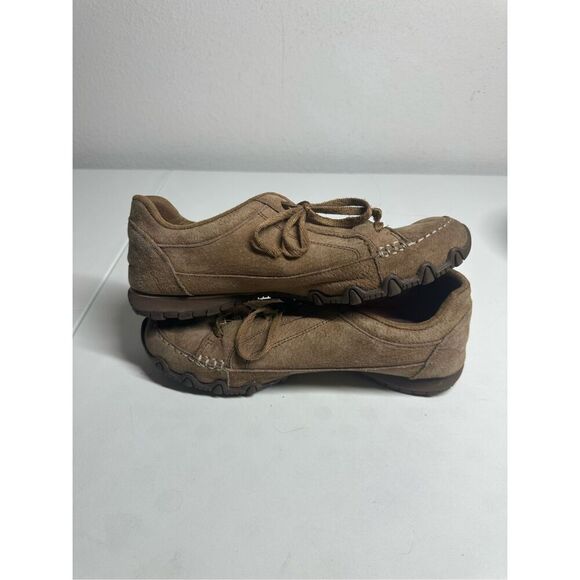 Skechers Women's Size 8M Relaxed Fit Air Cooled Memory Foam Suede Sneaker *Notes - Picture 6 of 15